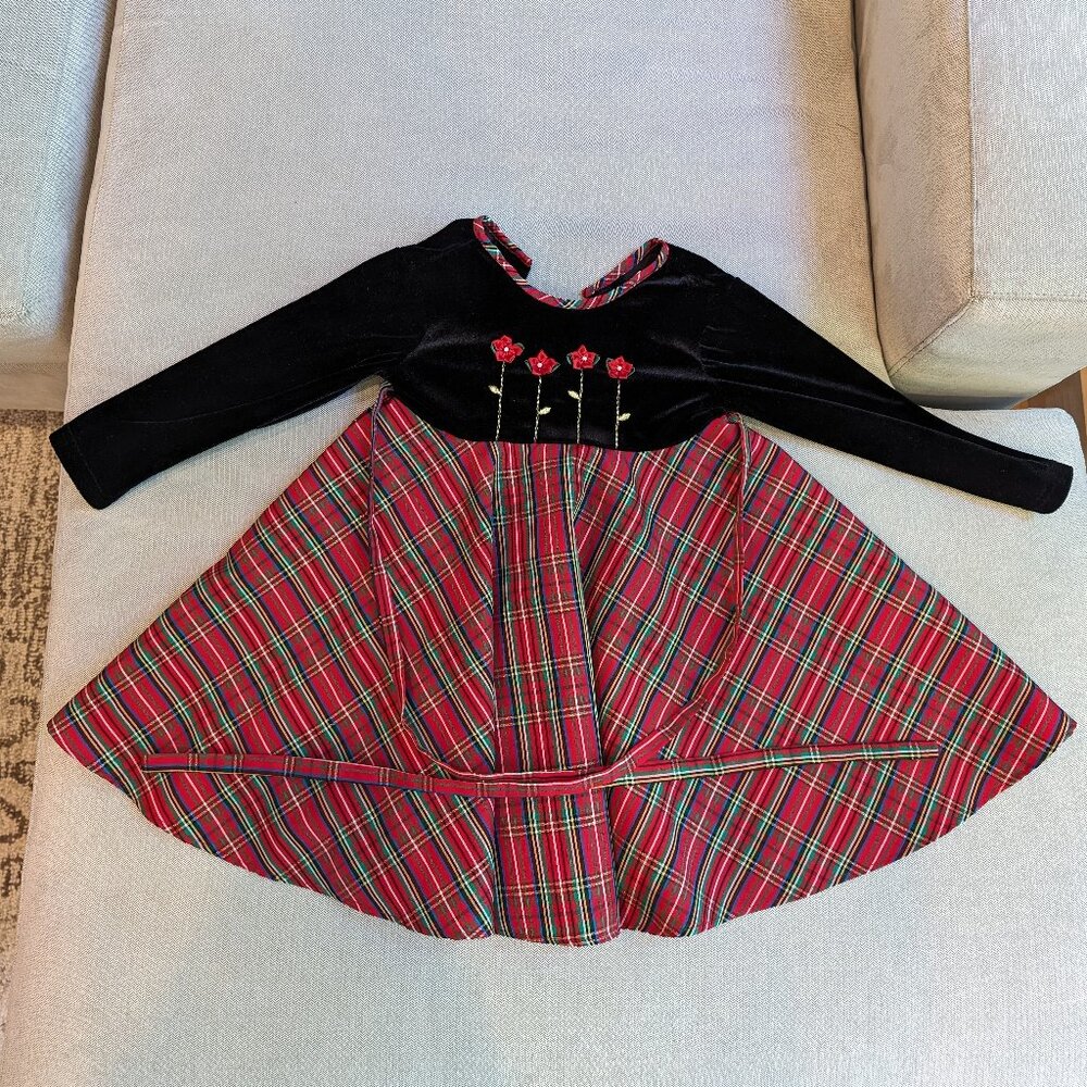 Good Lad Holiday Dress, Size 3T